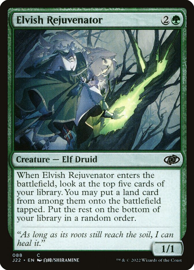 Elvish Rejuvenator (88) - Jumpstart 2022 (J22)