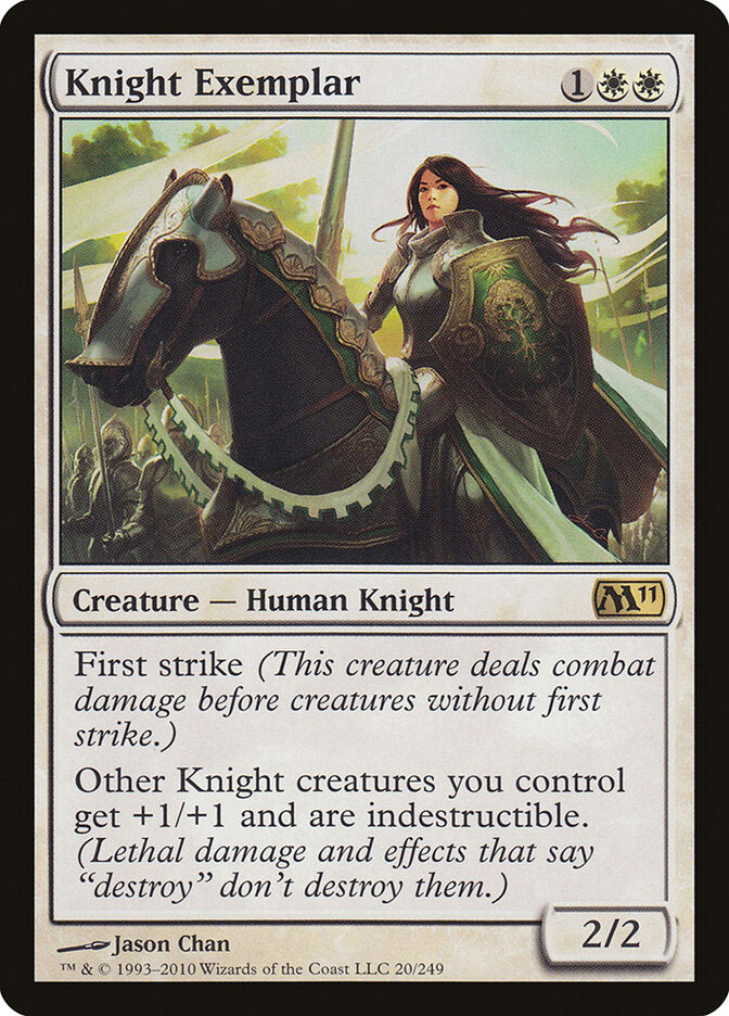Knight Exemplar (20) - Magic 2011 (M11)