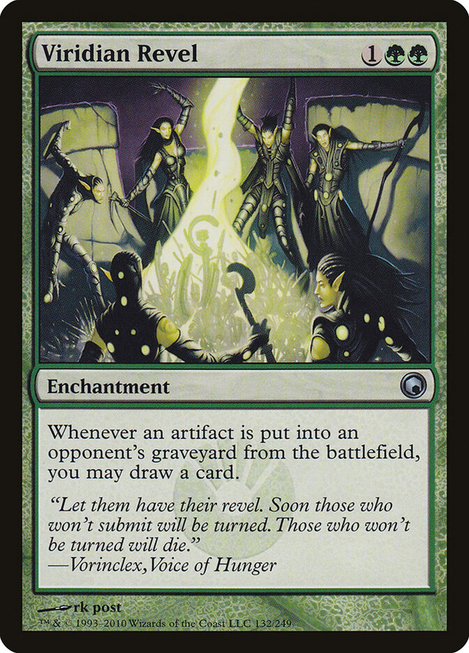 Viridian Revel (132) - Scars of Mirrodin (SOM)