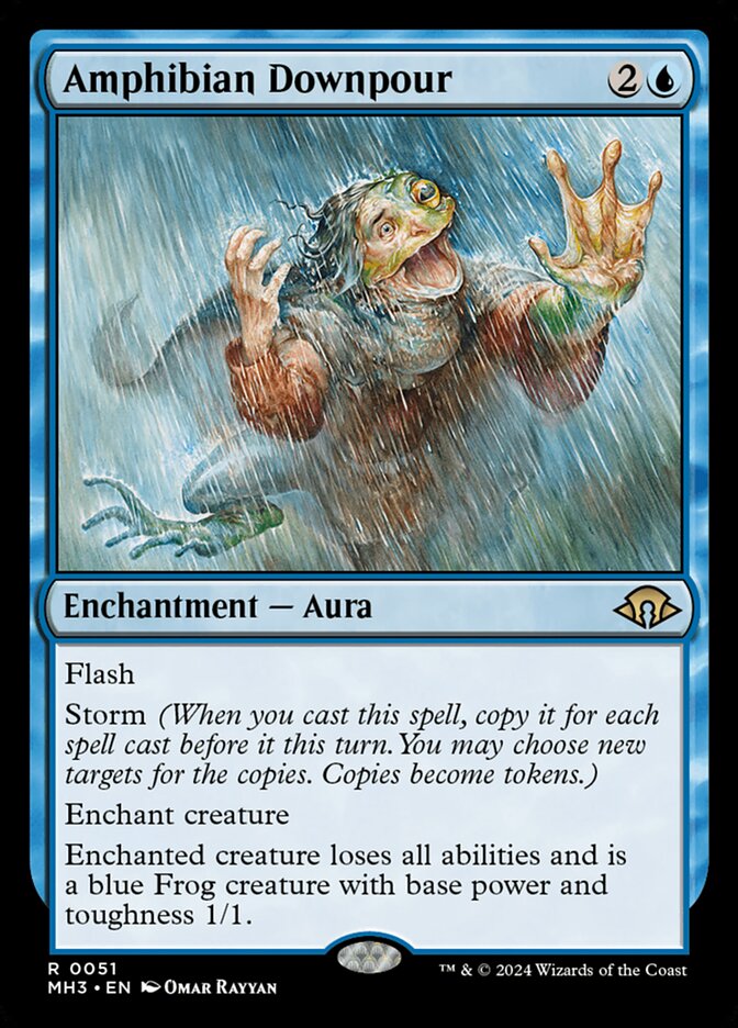 Amphibian Downpour (51) - Modern Horizons 3 (MH3)