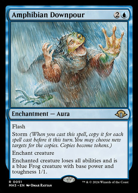 Amphibian Downpour (51) - Modern Horizons 3 (MH3)