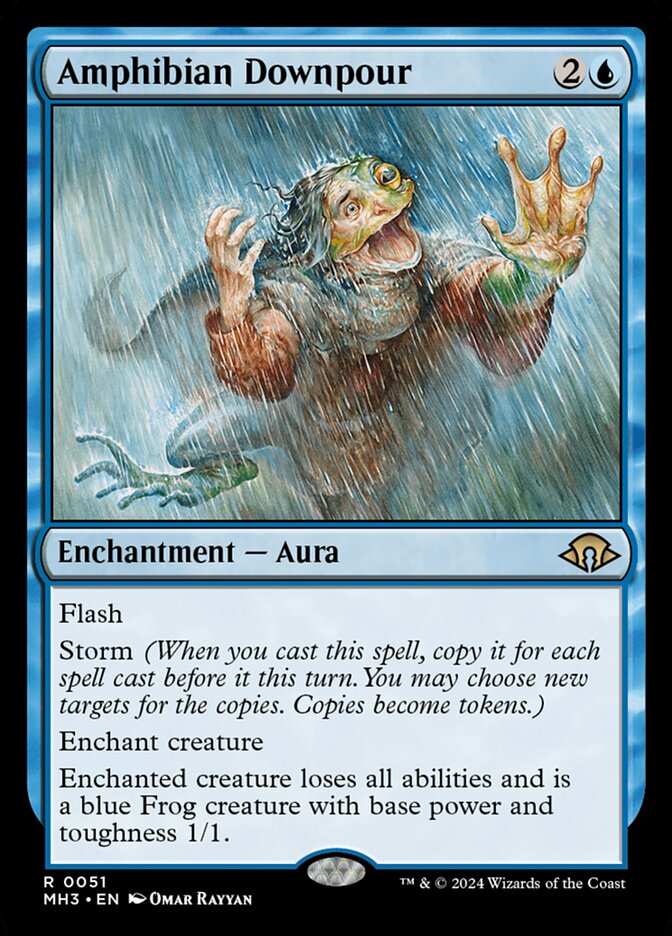 Amphibian Downpour - [Foil] Modern Horizons 3 (MH3)