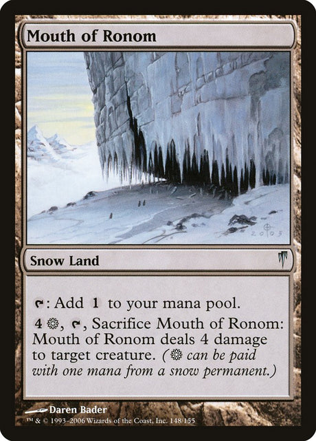 Mouth of Ronom (148) - Coldsnap (CSP)