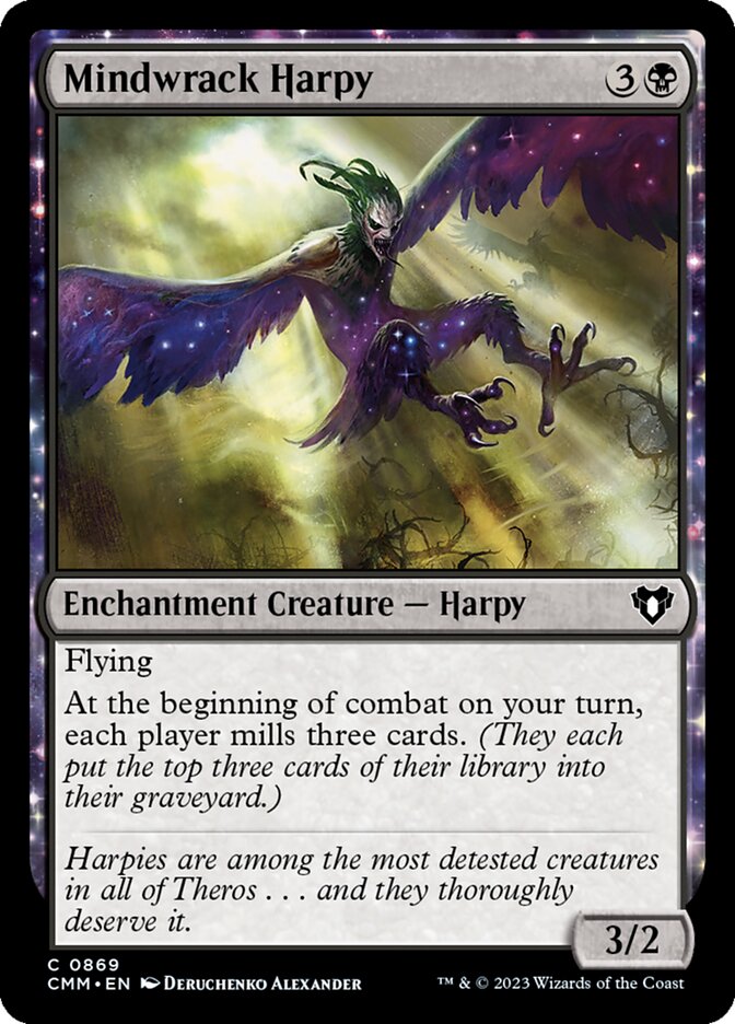 Mindwrack Harpy (869) - Commander Masters (CMM)