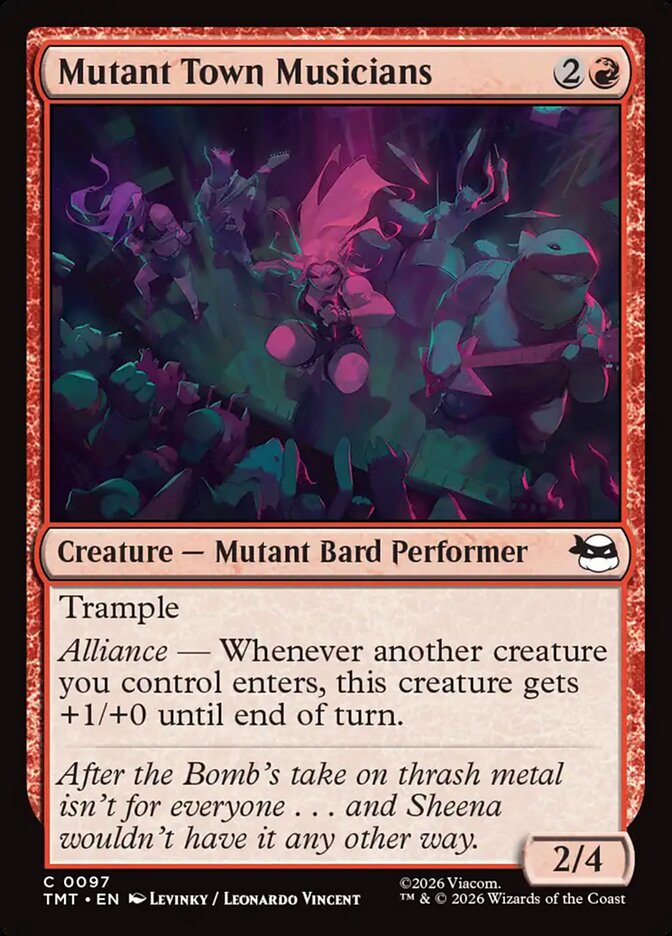 Mutant Town Musicians (97) - Teenage Mutant Ninja Turtles (TMT)
