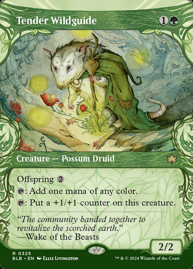 Tender Wildguide (325) - Bloomburrow (BLB)