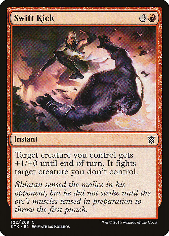 Swift Kick (122) - Khans of Tarkir (KTK)