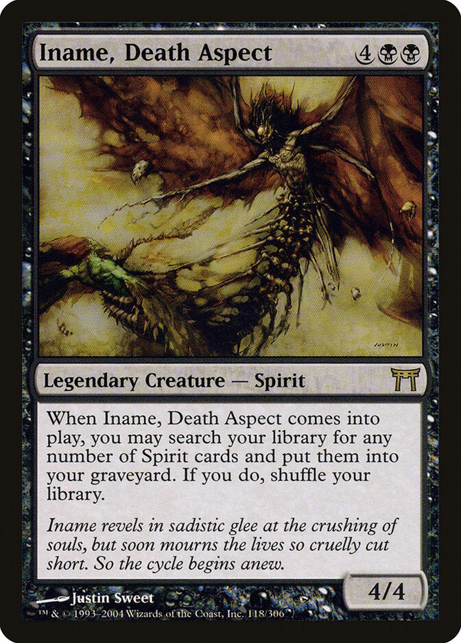 Iname, Death Aspect (118) - Champions of Kamigawa (CHK)