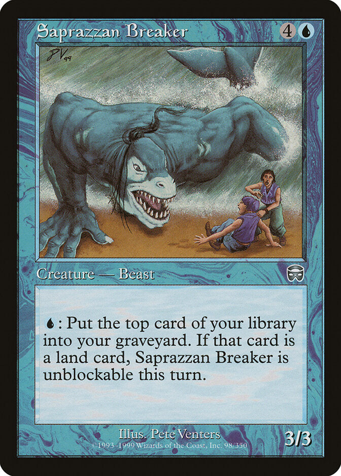 Saprazzan Breaker (98) - Mercadian Masques (MMQ)