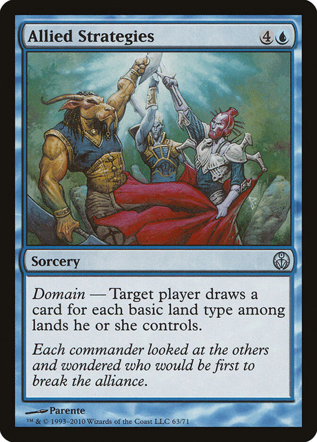 Allied Strategies (63) - Duel Decks: Phyrexia vs. the Coalition (DDE)