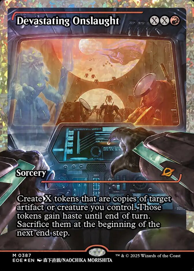 Devastating Onslaught (387) - Edge of Eternities (EOE)
