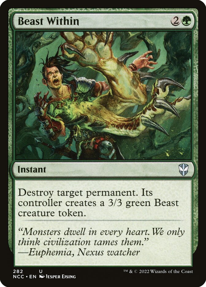 Beast Within (282) - New Capenna Commander (NCC)