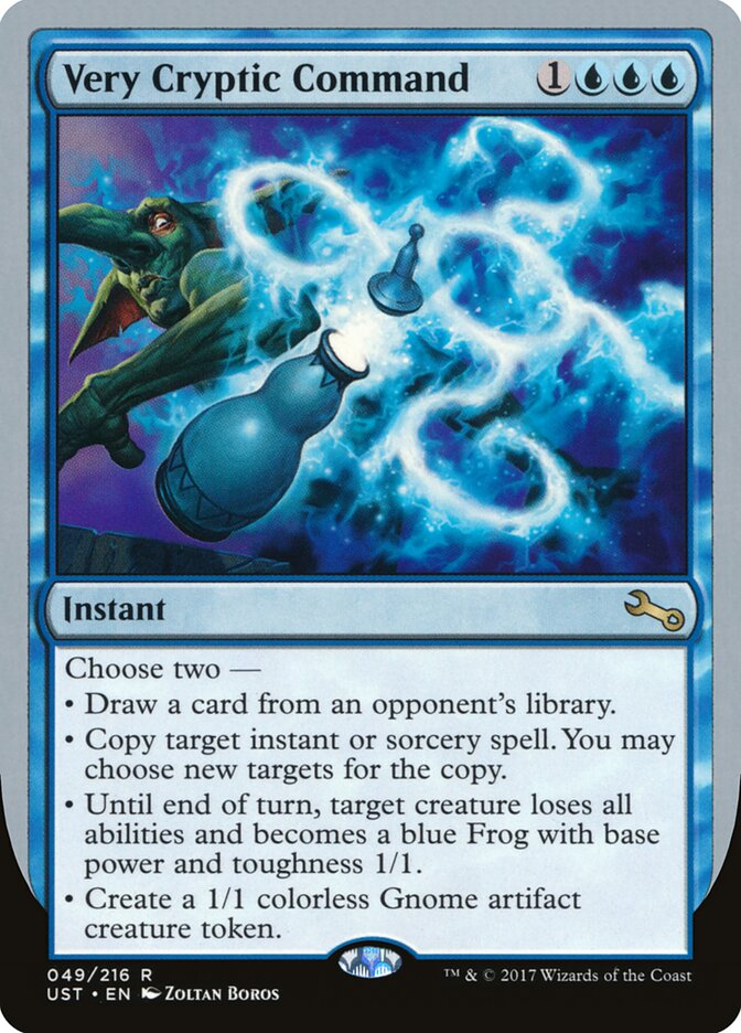 Very Cryptic Command (49c) - Unstable (UST)