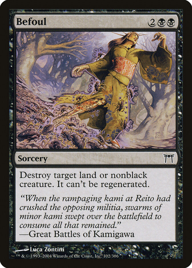 Befoul (102) - Champions of Kamigawa (CHK)