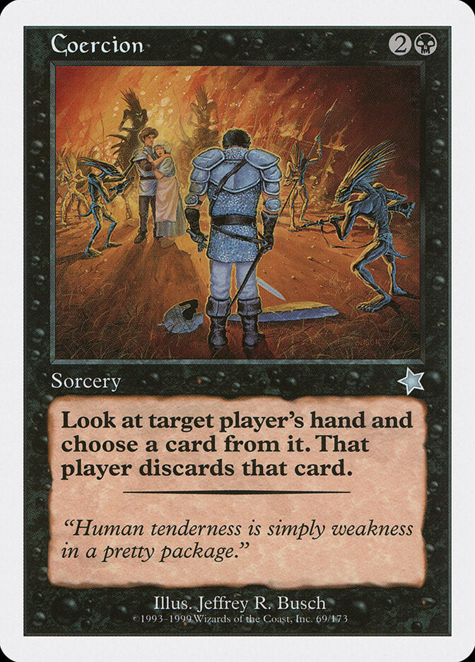 Coercion (69) - Starter 1999 (S99)