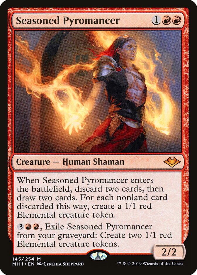 Seasoned Pyromancer (145) - Modern Horizons (MH1)