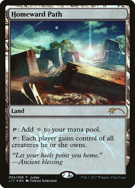 Homeward Path (4) - Judge Gift Cards 2017 (J17)