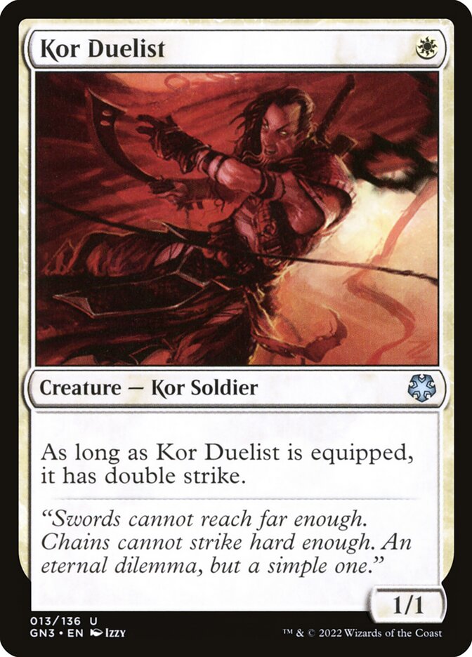 Kor Duelist (13) - Game Night: Free-for-All (GN3)