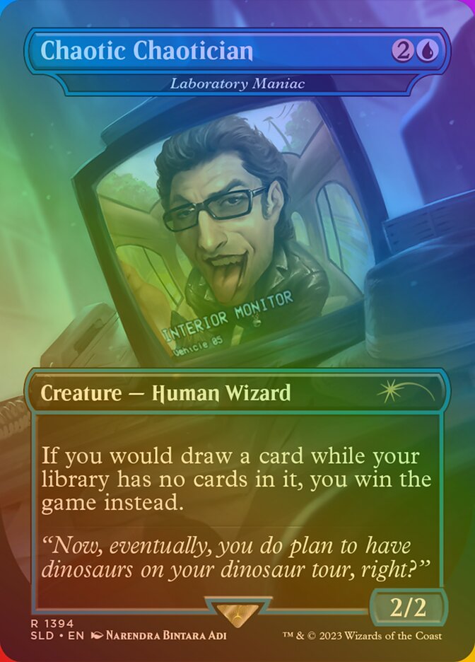 Chaotic Chaotician - Laboratory Maniac - Secret Lair Drop (SLD)
