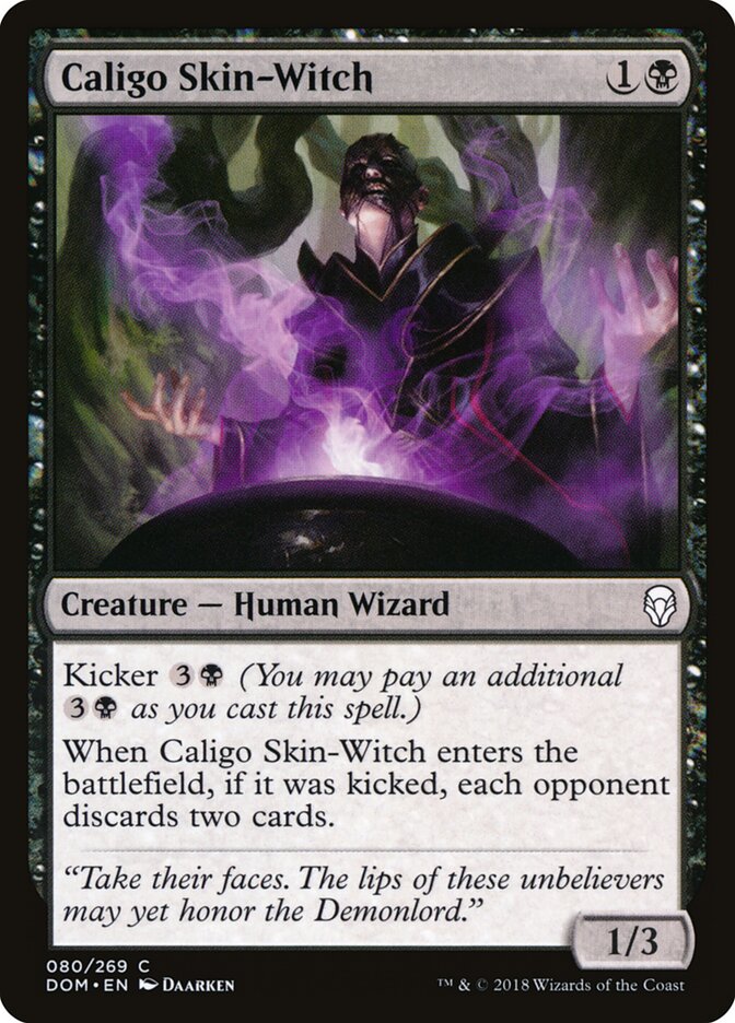 Caligo Skin-Witch (80) - Dominaria (DOM)