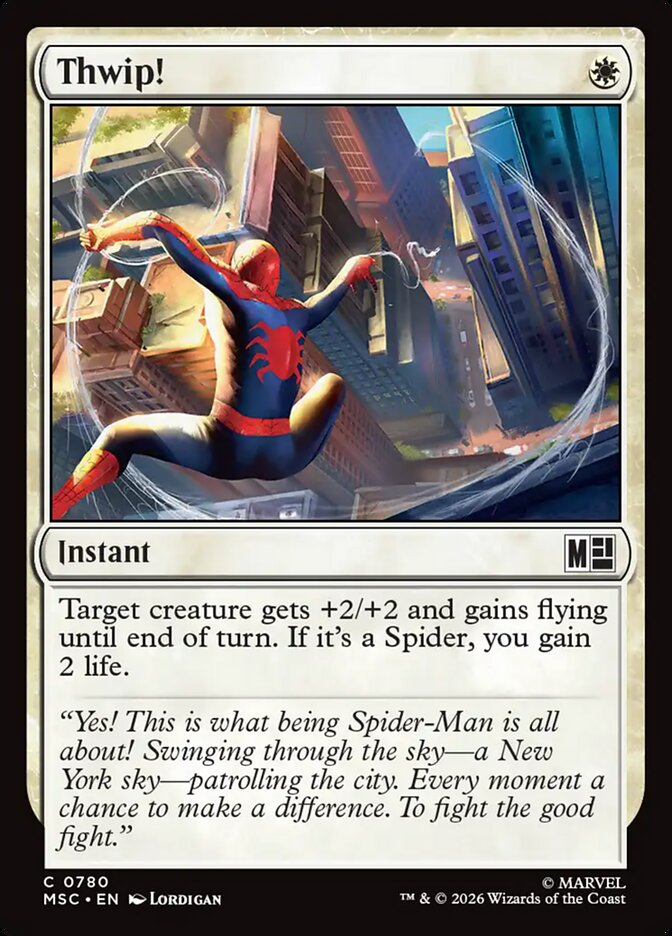 Thwip! (780) - Marvel Super Heroes Commander (MSC)