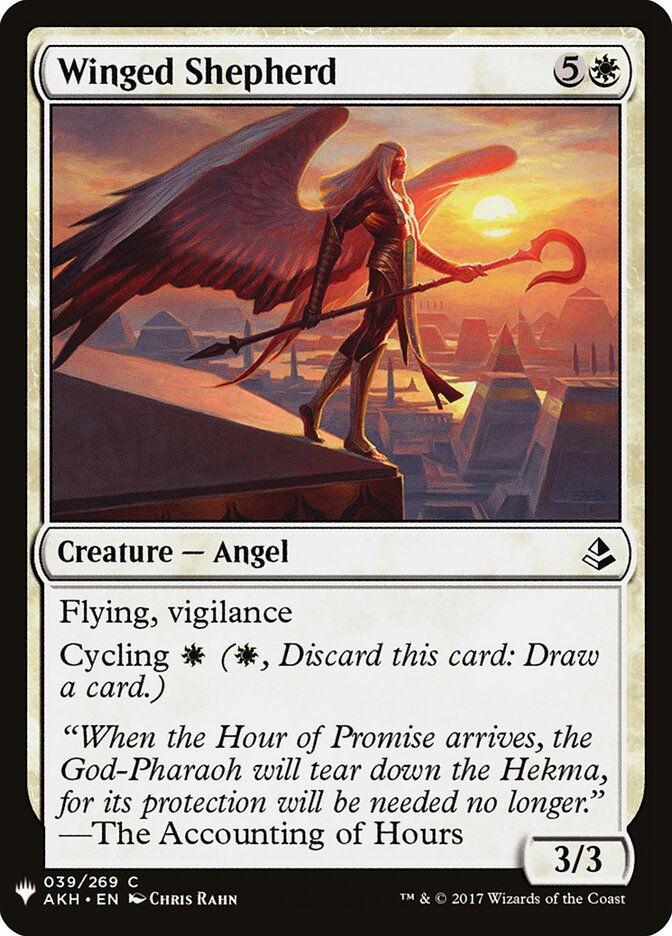 Winged Shepherd (AKH-39) - The List (PLST)