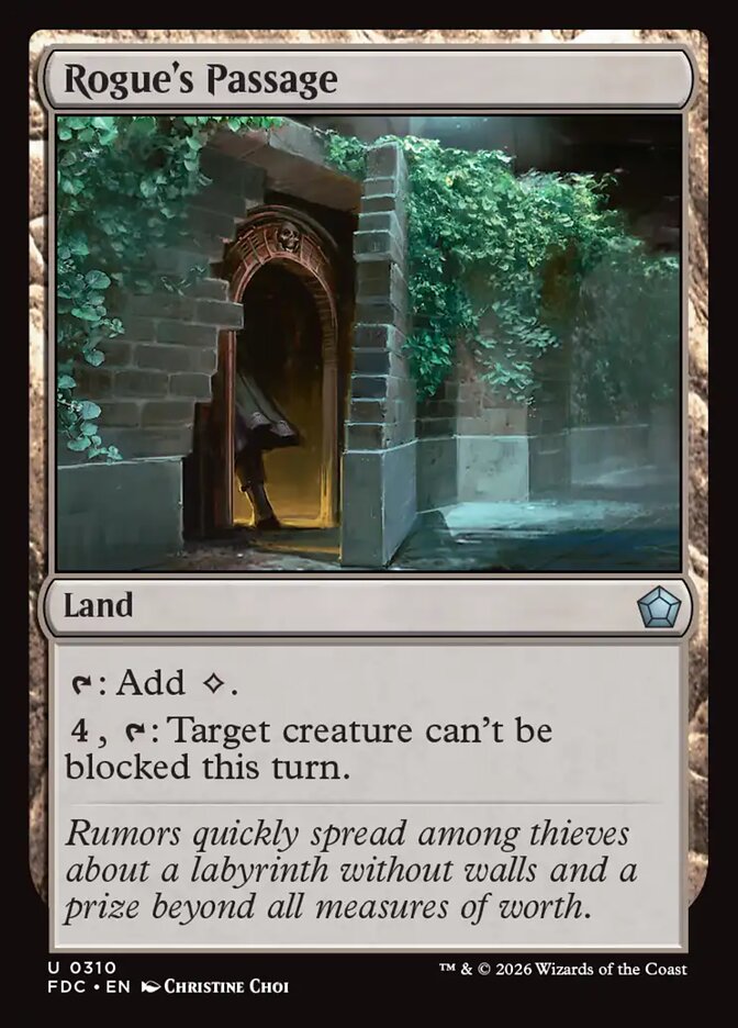 Rogue's Passage (310) - Foundations Commander (FDC)