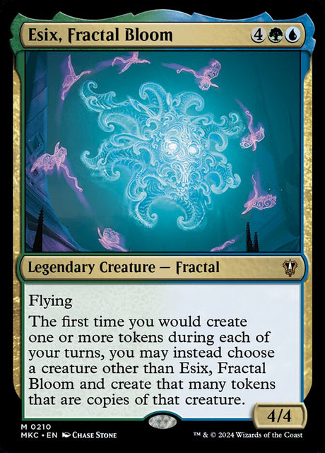 Esix, Fractal Bloom (210) - Murders at Karlov Manor Commander (MKC)