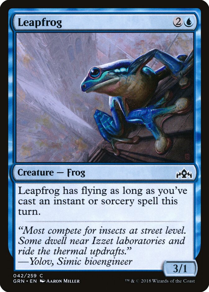 Leapfrog (42) - Guilds of Ravnica (GRN)