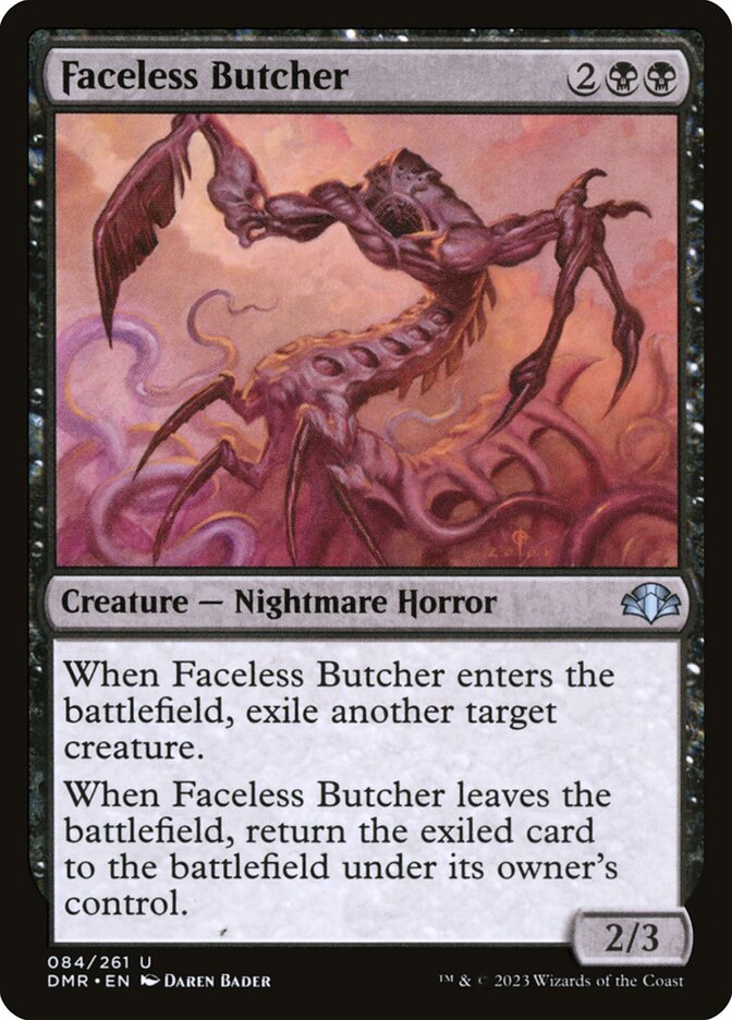 Faceless Butcher (84) - Dominaria Remastered (DMR)