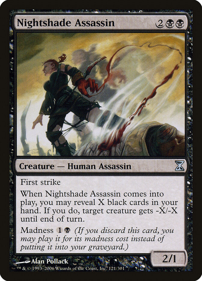 Nightshade Assassin (121) - Time Spiral (TSP)