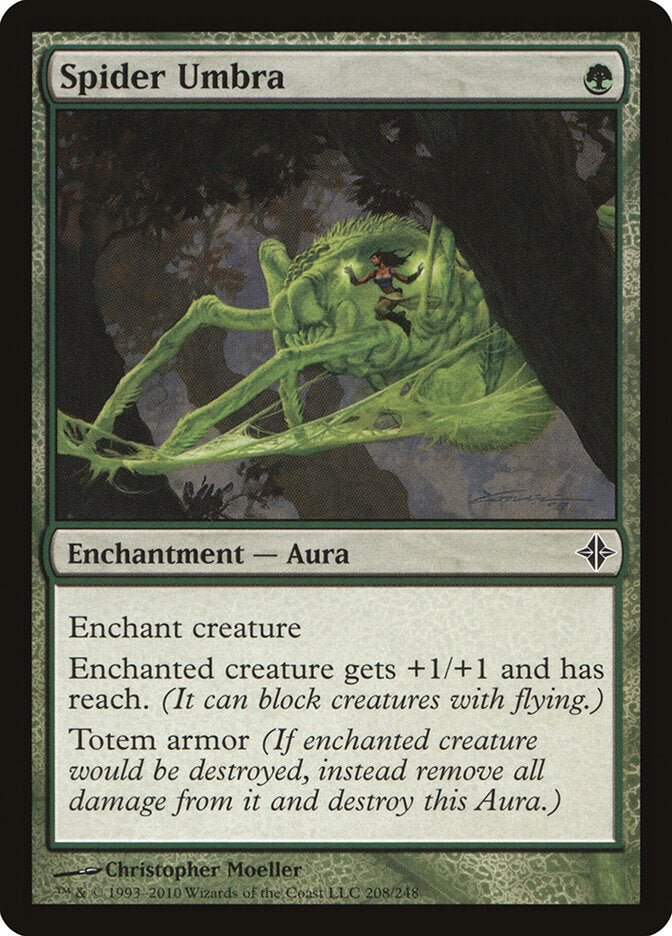 Spider Umbra (208) - Rise of the Eldrazi (ROE)