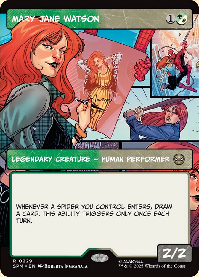 Mary Jane Watson (229) - [Foil, Showcase] Marvel's Spider-Man (SPM)