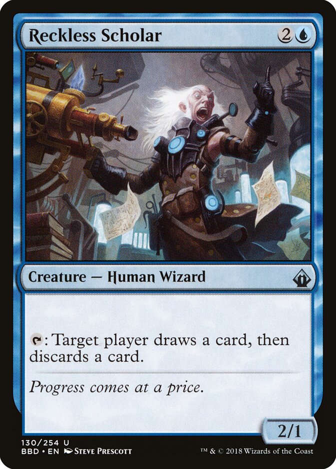 Reckless Scholar (130) - Battlebond (BBD)