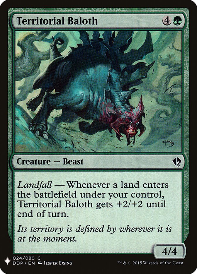 Territorial Baloth (DDP-24) - The List (PLST)