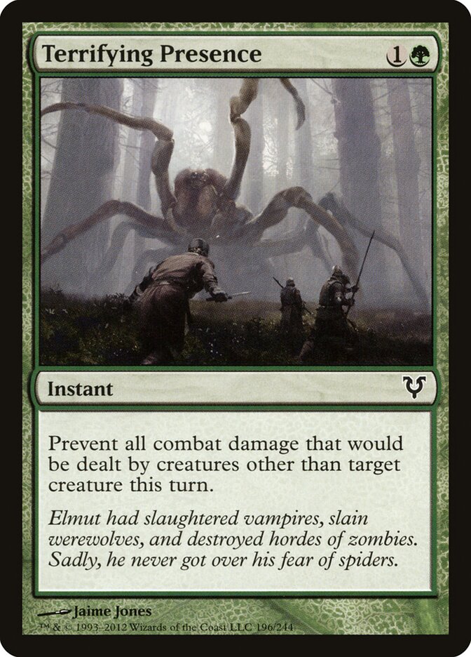 Terrifying Presence (196) - Avacyn Restored (AVR)
