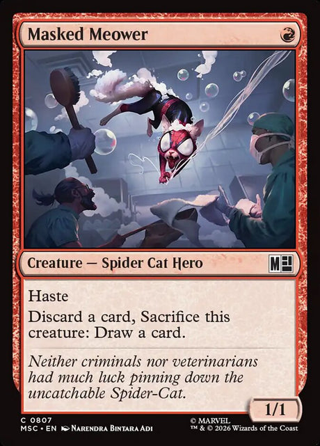 Masked Meower (807) - Marvel Super Heroes Commander (MSC)