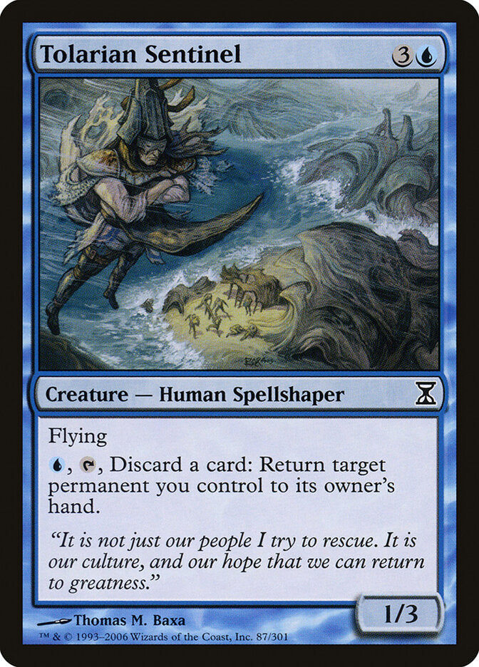 Tolarian Sentinel (87) - Time Spiral (TSP)