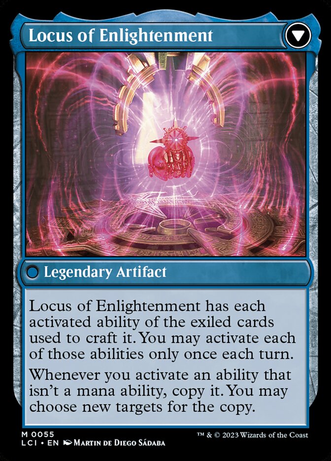 The Enigma Jewel // Locus of Enlightenment (55) - The Lost Caverns of Ixalan (LCI)