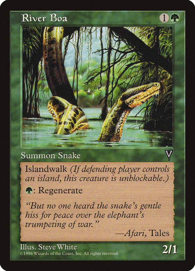 River Boa (118) - Visions (VIS)