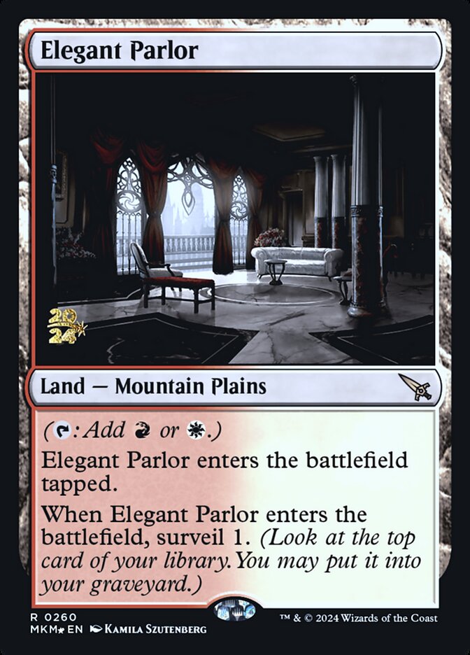 Elegant Parlor (260s) - Murders at Karlov Manor Promos (PMKM)