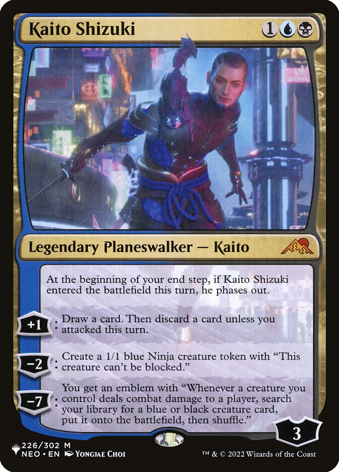 Kaito Shizuki (NEO-226) - The List (PLST)