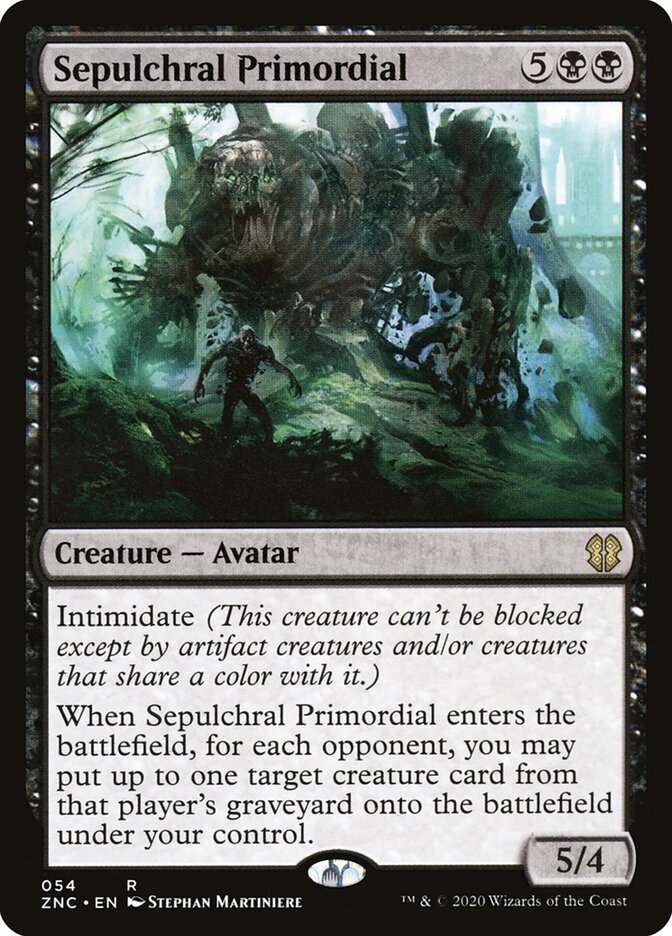 Sepulchral Primordial (54) - Zendikar Rising Commander (ZNC)