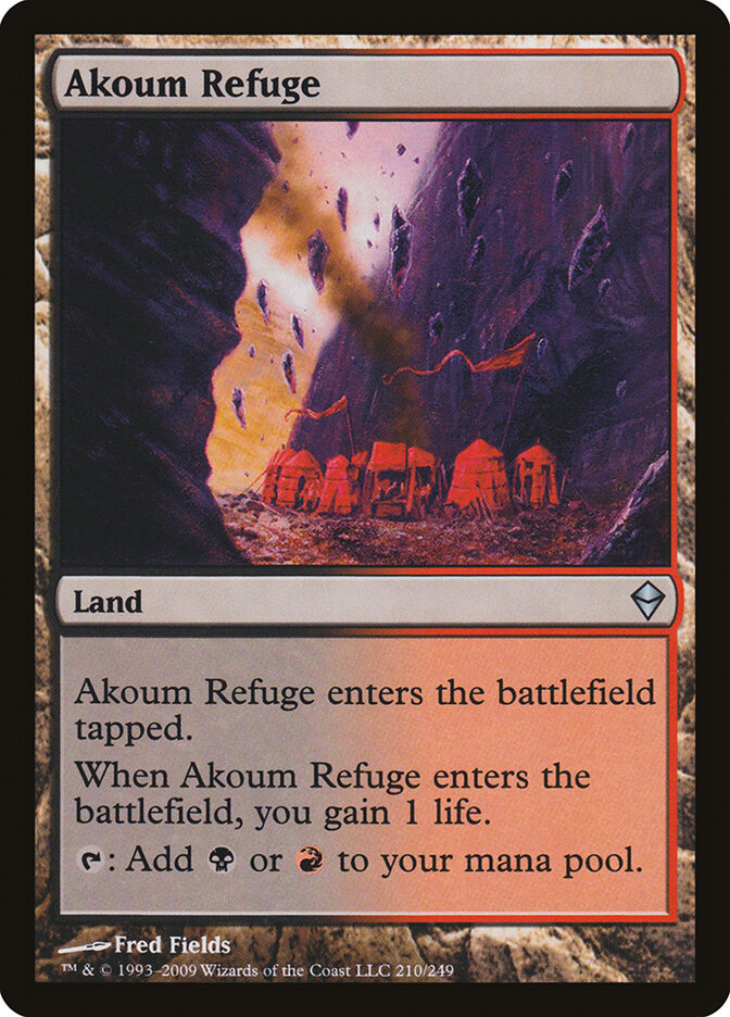 Akoum Refuge (210) - Zendikar (ZEN)