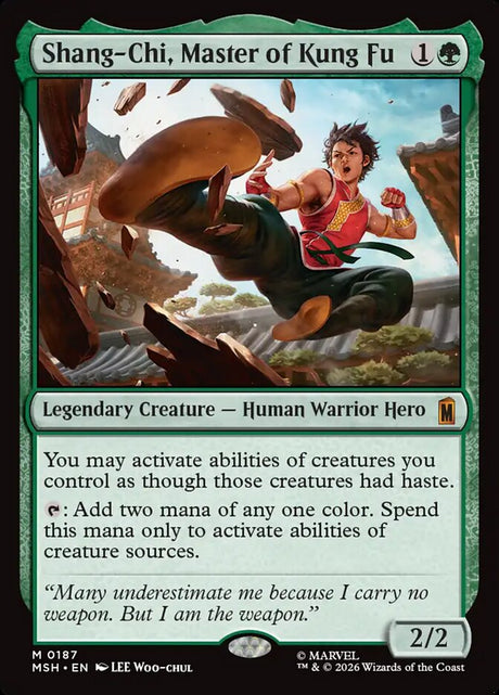 Shang-Chi, Master of Kung Fu (187) - Marvel Super Heroes (MSH)