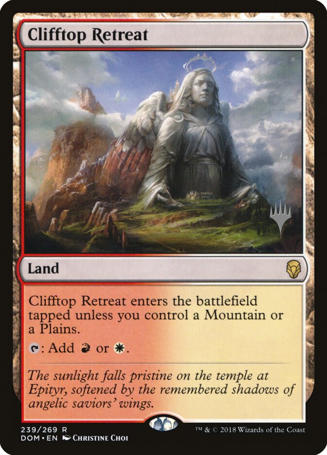 Clifftop Retreat (239p) - Dominaria Promos (PDOM)