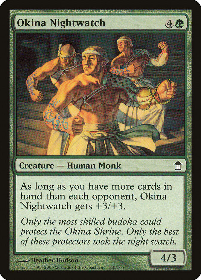 Okina Nightwatch (140) - Saviors of Kamigawa (SOK)