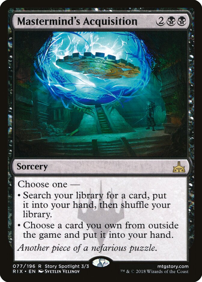 Mastermind's Acquisition (77) - Rivals of Ixalan (RIX)