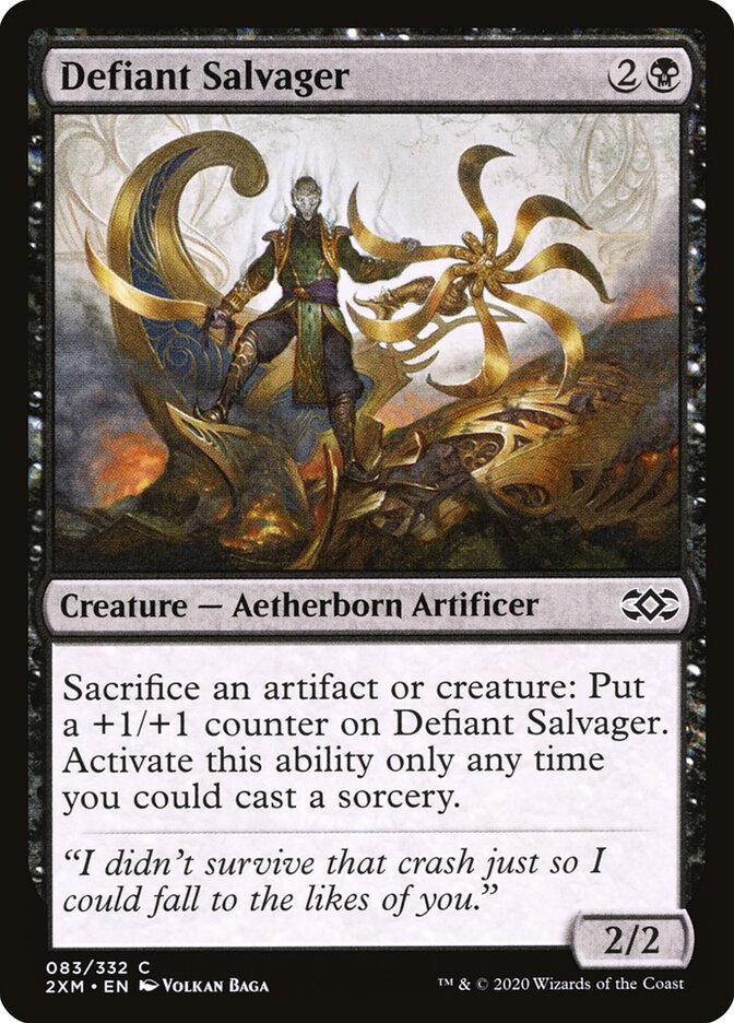 Defiant Salvager (83) - Double Masters (2XM)