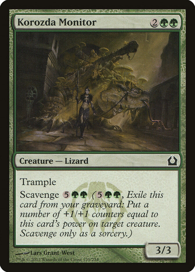 Korozda Monitor (129) - Return to Ravnica (RTR)